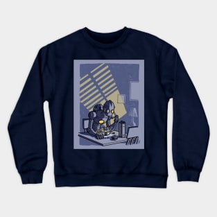 Sad Robot Crewneck Sweatshirt